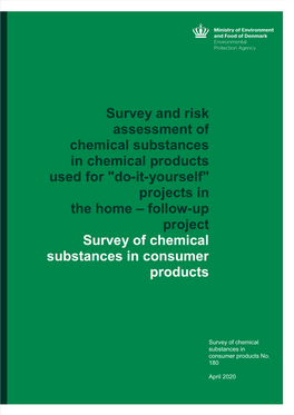 Survey and Risk Assessment of Chemical