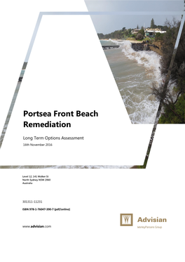 Portsea Front Beach Remediation