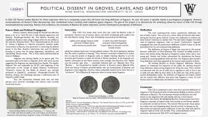 Political Dissent in Groves, Caves, and Grottos Nina Bhatia, Washington University in St