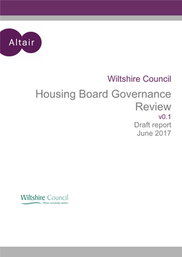 Housing Board Governance Review V0.1 Draft Report June 2017