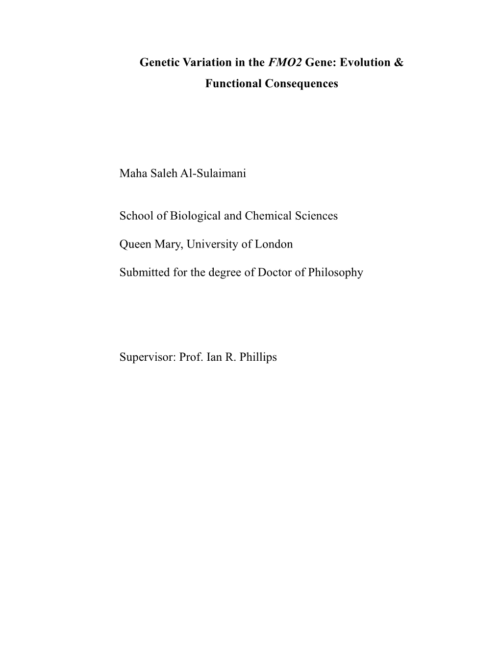 Thesis for Submitting