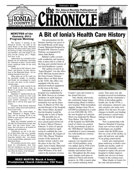 A Bit of Ionia's Health Care History