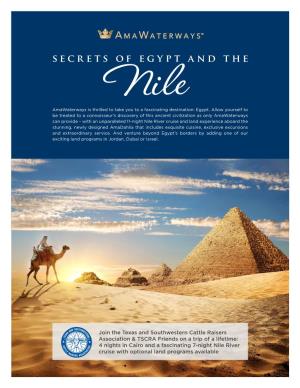 Secrets of Egypt and The