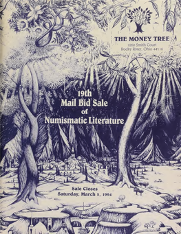 19Th Mail Bid Sale of Numismatic Literature, Featuring the Numismatic