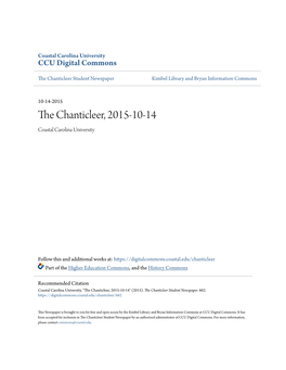 The Chanticleer, 2015-10-14