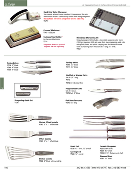 JB Prince Equipment Catalog