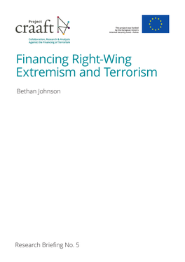 Financing Right-Wing Extremism and Terrorism