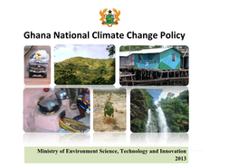 Ghana National Climate Change Policy