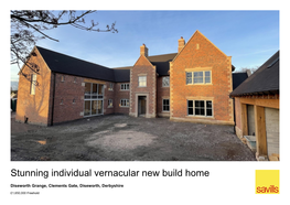 Stunning Individual Vernacular New Build Home Strategically Well