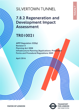 7.8.2 Regeneration and Development Impact Assessment
