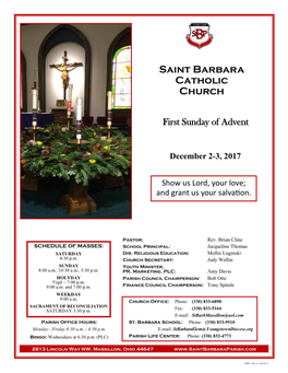 Saint Barbara Catholic Church