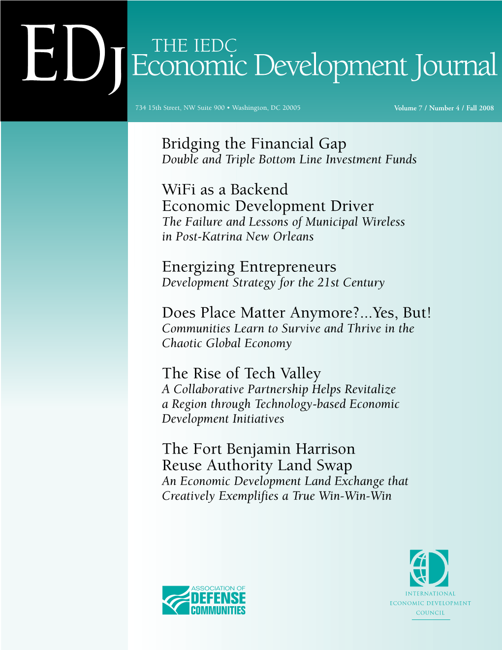 Entire Fall 2008 Issue