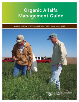 Organic Alfalfa Management Guide