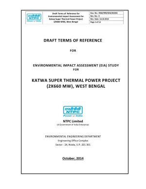Katwa Super Thermal Power Project Rev