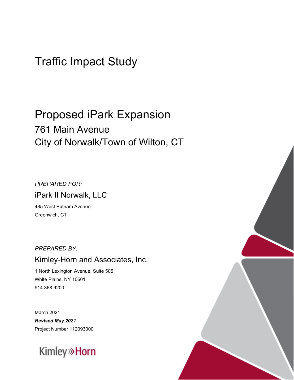 Traffic Impact Study Proposed Ipark Expansion