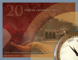 2007 FISCAL YEAR ANNUAL REPORT 1 Join Us in Celebrating Our