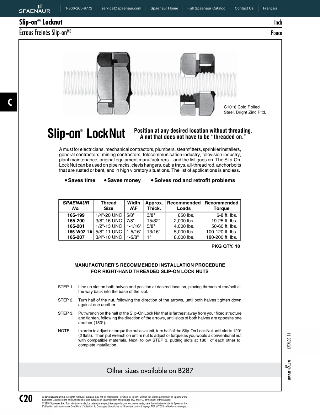 Hex Locknuts Heavy Insert Nylon