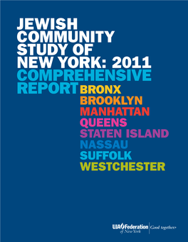 Jewish Community Study of New York: 2011