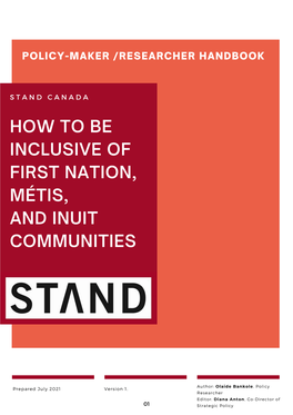 STAND-Policy-Handbook-July 2021