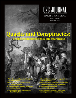 Quacks and Conspiracies: the Undermining of Science and Your Health