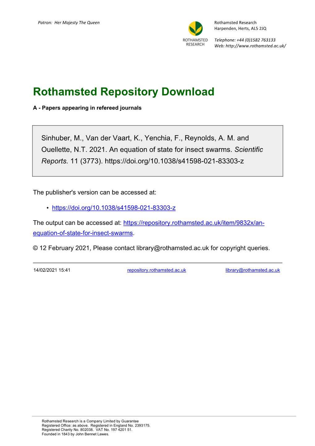 Rothamsted Repository Download