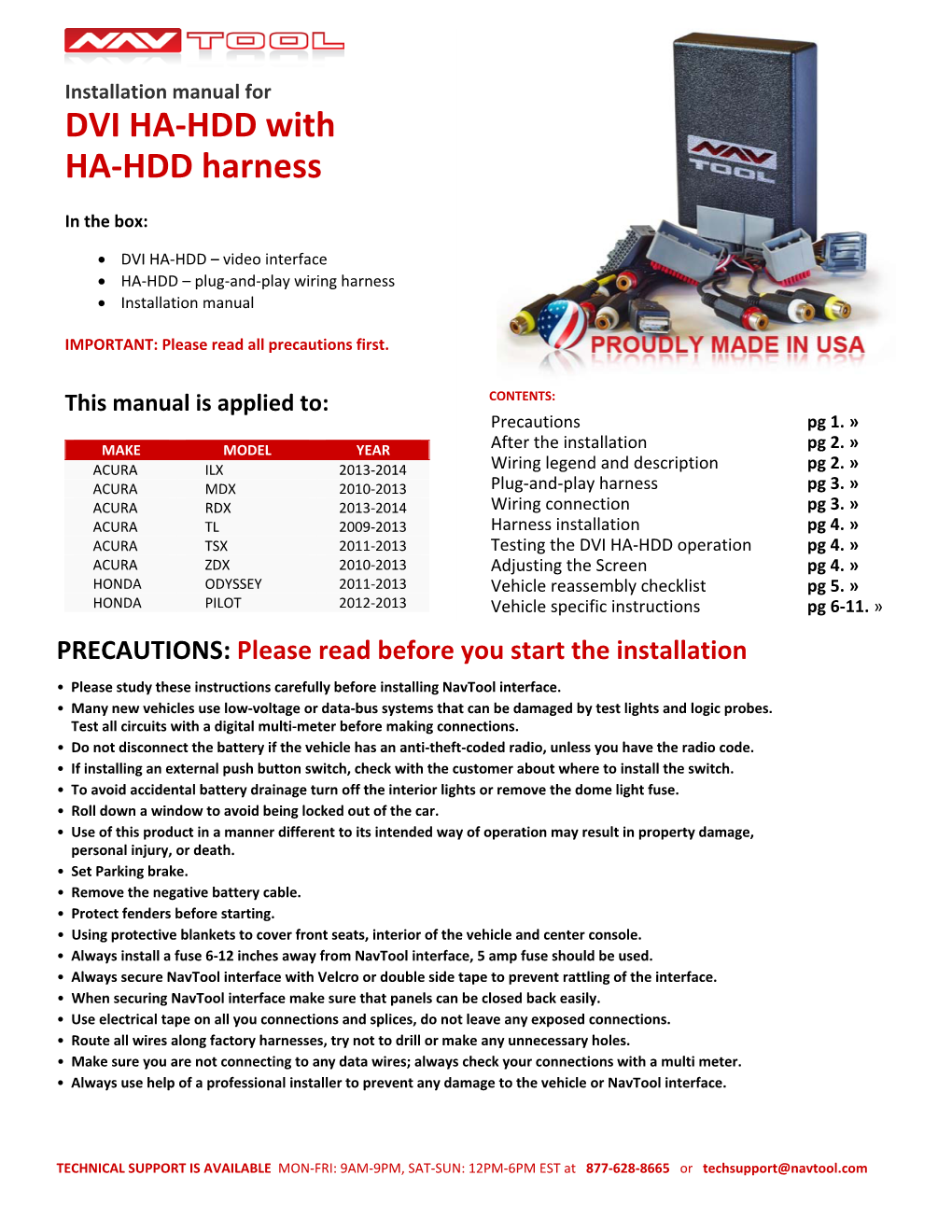 DVI HA-HDD with HA-HDD Harness