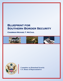 Blueprint for Southern Border Security
