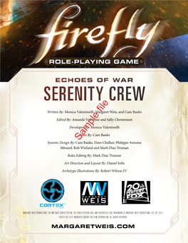 Serenity Crew