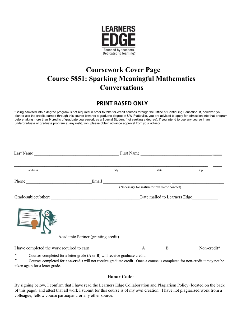 Sparking Meaningful Mathematics Conversations