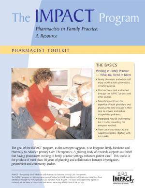 Pharmacists in Family Practice: a Resource