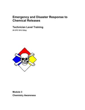 Emergency and Disaster Response to Chemical Releases
