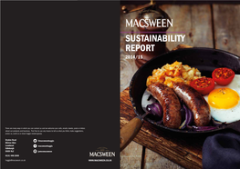 Sustainability Report 2014/15