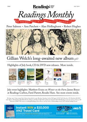 Gillian Welch's Long-Awaited New Album