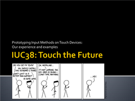 IUC38: Keyboard Futures