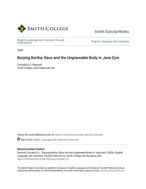 Burying Bertha: Race and the Ungraveable Body in Jane Eyre