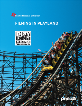 Filming in Playland
