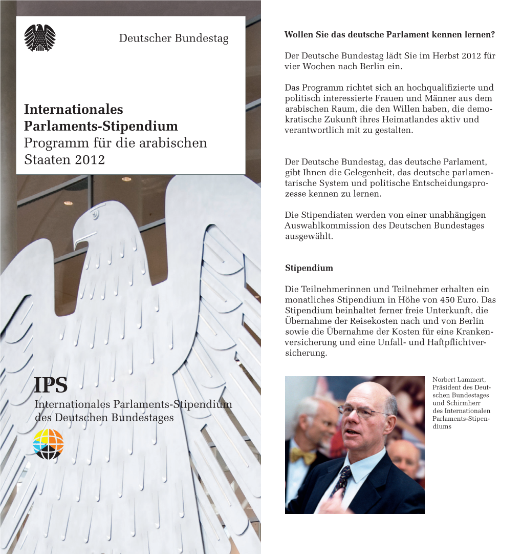 Internationales Parlaments-Stipendium Programm