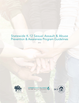 Statewide K-12 Sexual Assault & Abuse Prevention & Awareness