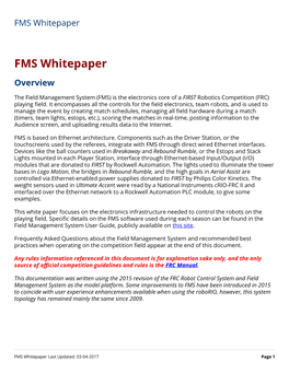 FMS Whitepaper