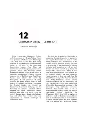 Chapter 12 Conservation Biology