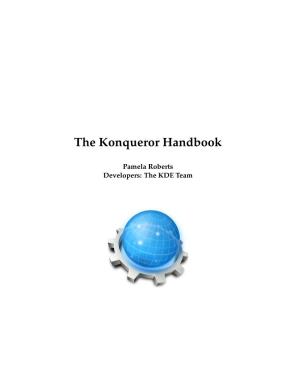 The Konqueror Handbook