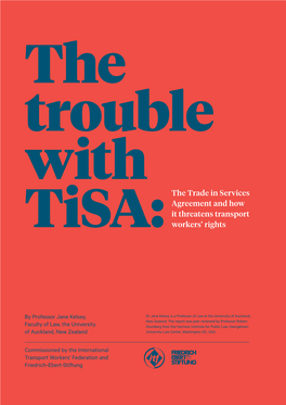 Tisa:The Trade in Services Agreement and How It Threatens