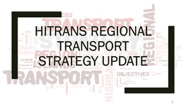 Hitrans Regional Transport Strategy Update