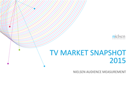 Tv Market Snapshot 2015