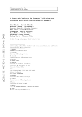 Arxiv:1811.06740V1 [Cs.SE] 16 Nov 2018 Nv Rnbeaps NS Ni,LG France Krstić LIG, S