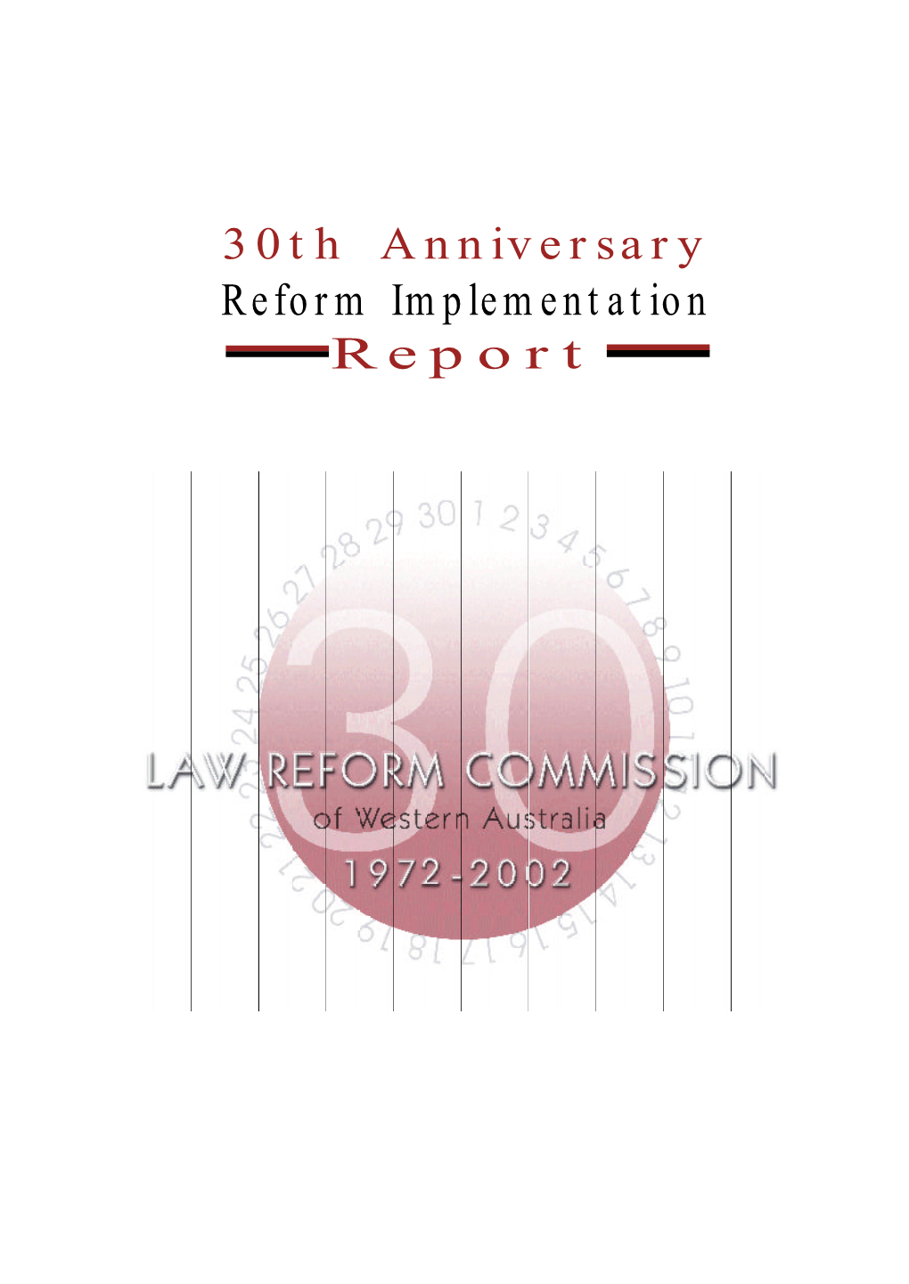 30Th Anniversary Report Reform Implementation