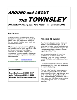 AROUND and ABOUT the TOWNSLEY Page 2