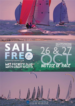 2019 Sail Freo Notice of Race