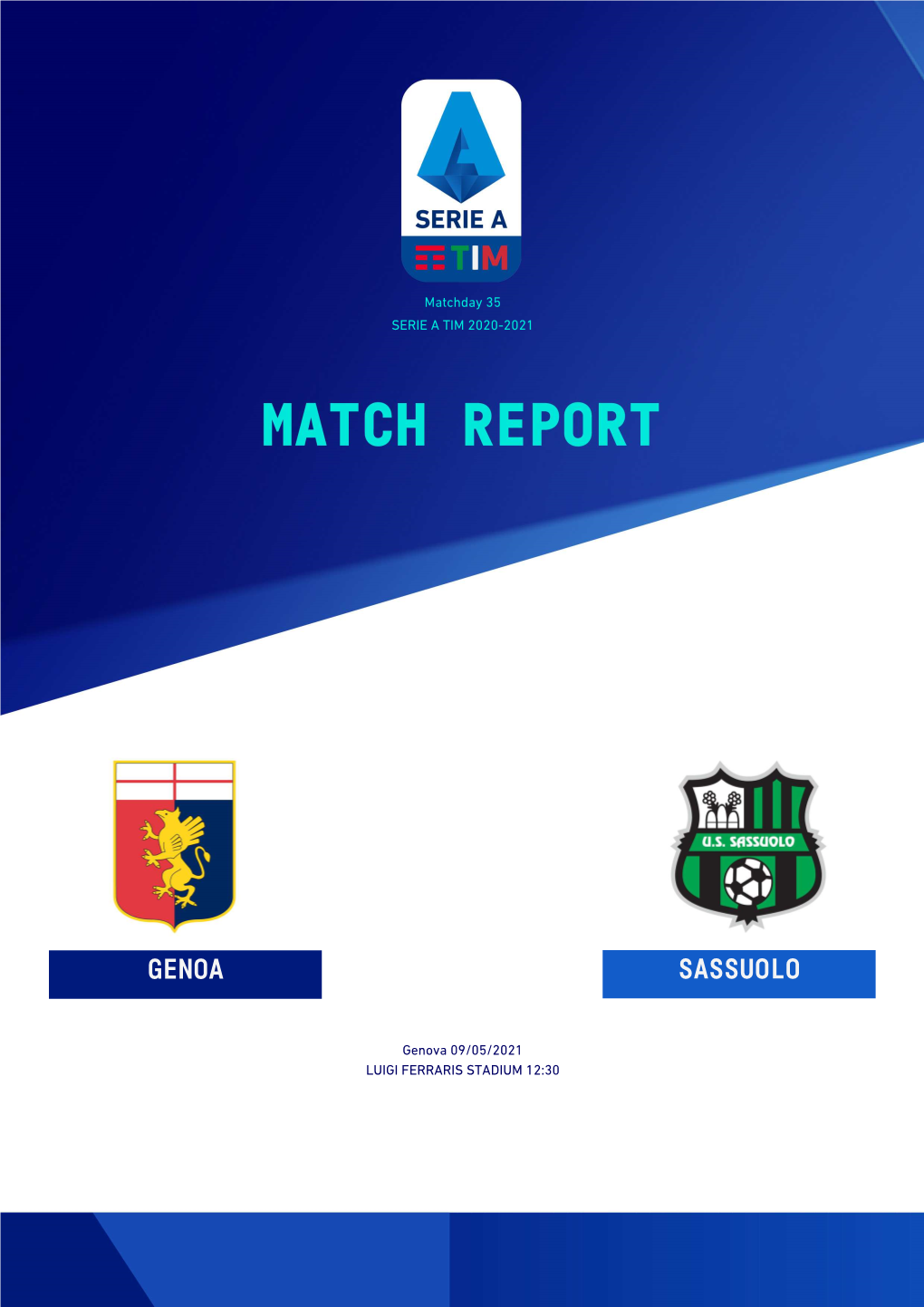 Download PDF with Full Match Report