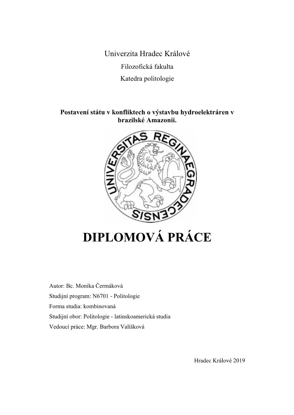 Diplomová Práce